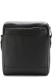 Кожаная сумка-планшет с внешним карманом на молнии Tod’s