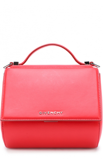 Сумка Pandora Box Mini с текстильным ремнем Givenchy