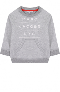 Хлопковый свитшот с логотипом бренда Marc Jacobs