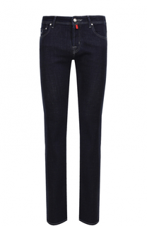 Джинсы прямого кроя с контрастной прострочкой Jacob Cohen