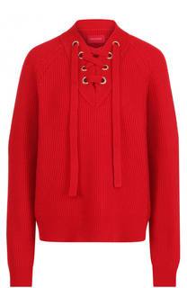 Пуловер из смеси шерсти и кашемира со шнуровкой Zadig&amp;Voltaire