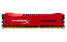 Модуль памяти Kingston HyperX Savage DDR3 DIMM 2400MHz PC3-19200 - 4Gb HX324C11SR/4
