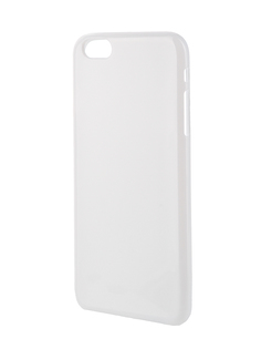 Аксессуар Чехол-накладка Gecko for iPhone 6 Plus силиконовый White S-G-IP6P-WH