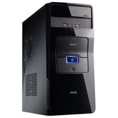 Корпус GMC ECO w/o PSU Black