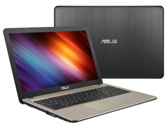 Ноутбук ASUS X540LJ-XX755D 90NB0B11-M11460 (Intel Core i3-5005U 2.0 GHz/4096Mb/500Gb/nVidia GeForce 920M 1024Mb/Wi-Fi/Bluetooth/Cam/15.6/1366x768/DOS)