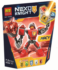 Конструктор Bela Nexo Knights Боевые Доспехи Мэйси 72 дет. 10585