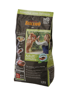 Корм BelcandO Finest Grain-Free Птица 1kg беззерновой корм для собак средних и крупных пород 554406-554405