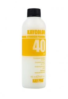 Краска для волос KayPro ОКИСЛИТЕЛЬНАЯ KAY COLOR 40 vol (12%), 150 мл