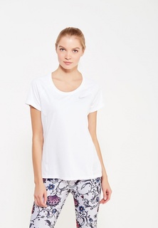 Футболка спортивная Nike W NK DRY MILER TOP CREW