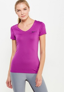 Футболка спортивная Nike W NK TOP VCTY BSLYR VNECK