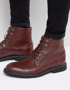 Кожаные ботинки на шнуровке Bellfield Sigmar - Красный