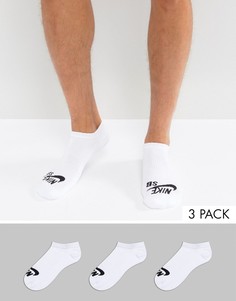 3 пары белых носков Nike SB SX4921-100 - Белый