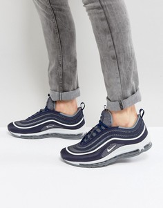Синие кроссовки Nike Air Max 97 Ultra 17 918356-400 - Синий