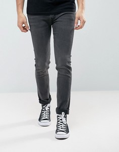 Серые джинсы скинни Levis Line 8 Commission - Серый