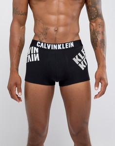 Черные боксеры-брифы с логотипом Calvin Klein - Черный
