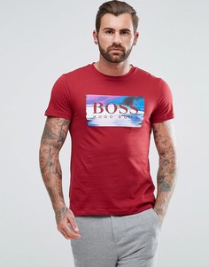 Красная футболка с логотипом BOSS Orange by Hugo Boss Typical 2 - Красный