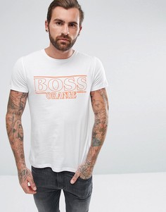 Белая футболка с логотипом BOSS Orange by Hugo Boss Typical 1 - Белый