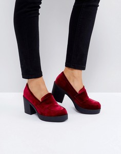 Туфли на каблуке ASOS OFFBEAT - Красный
