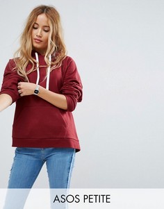 Худи прямого кроя ASOS PETITE - Красный
