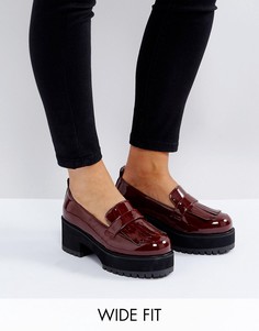 Туфли на каблуке для широкой стопы ASOS OPAQUE - Красный