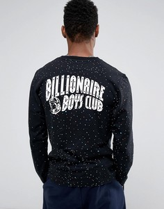 Лонгслив с космическим принтом Billionaire Boys Club - Черный