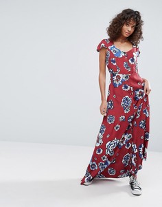 Платье макси с цветочным принтом Glamorous - Мульти