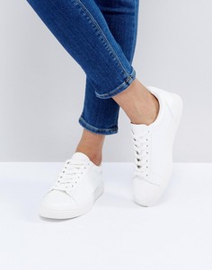 Кроссовки на шнуровке New Look - Белый