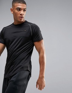Черная спортивная футболка с логотипом на спине Ellesse - Черный