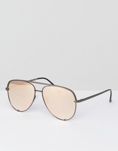 Солнцезащитные очки-авиаторы Quay Australia X Desi Perkins - Золотой