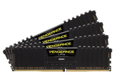 Модуль памяти Corsair Vengeance LPX DDR4 DIMM 3200MHz PC4-25600 CL16 - 64Gb KIT (4x16Gb) CMK64GX4M4B3200C16