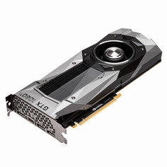 Видеокарта GigaByte GeForce GTX 1080 Ti 1480Mhz PCI-E 3.0 11264Mb 11010Mhz 352 bit DVI HDMI HDCP Founders Edition GV-N108TD5X-B