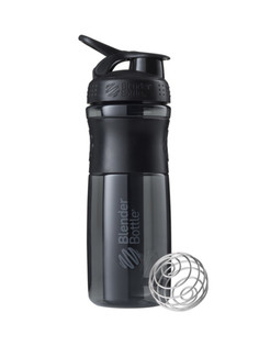 Шейкер BlenderBottle SportMixer 828ml Black-Black BB-SM28-BBLK