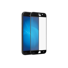 Аксессуар Защитное стекло Samsung Galaxy A3 2017 InterStep 3D Full Screen IS-TG-SAMA373DB Black 000B202