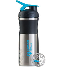 Шейкер BlenderBottle SportMixer Stainless 828ml Black-Teal BB-SMST-BLTE