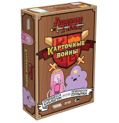 Настольная игра Hobby World Время приключений Карточные войны Принцесса Бубыльгум против Принцессы Пупырки 1709