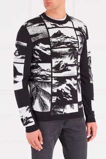 Джемпер с рисунком-интарсия Kenzo