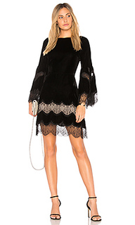 Бархатное платье leann - Alice + Olivia
