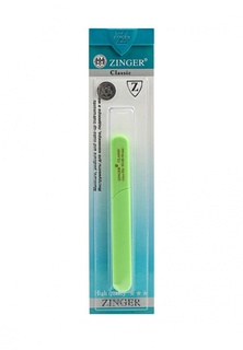 Пилка для ногтей Zinger стеклянная двухсторонняя zo-FG-02-10-Case