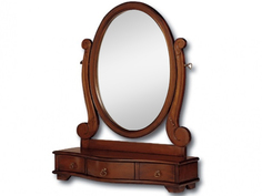 Зеркало (satin furniture) коричневый 40x60x20 см.
