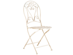 Складной стул «шербур» (object desire) белый 40.0x92.0x40.0 см.