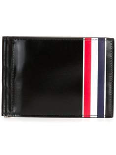 кошелек с контрастными полосками Thom Browne