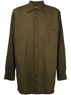 удлиненная рубашка Yohji Yamamoto