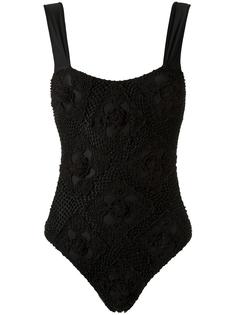 купальник с элементами ажурной вязки Amir Slama