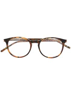 очки в черепаховой оправе Saint Laurent Eyewear