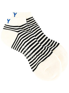 спортивные носки в полоску Yohji Yamamoto