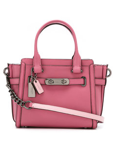 Bolsa de couro glovetanned modelo Swagger 21 Coach