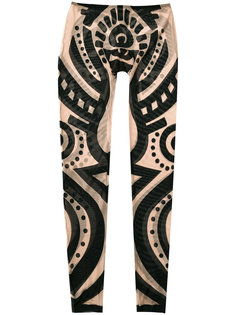 леггинсы Tribal Tattoo Dsquared2