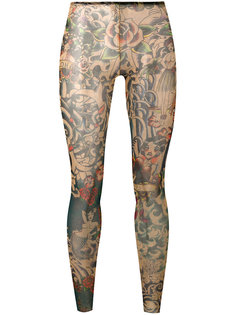 леггинсы Tattoo Dsquared2