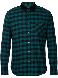 клетчатая рубашка Sacai