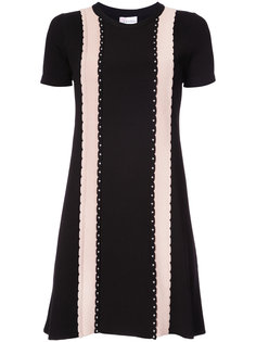 платье-футболка с заклепками Red Valentino